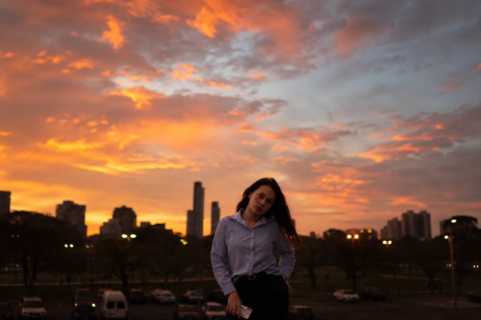 Sesión de 15 años al atardecer